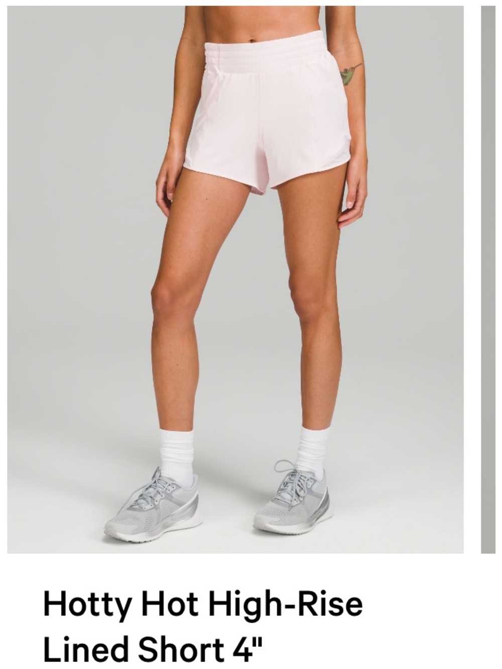 Lululemon Hotty Hot Shorts Size 12 Pink